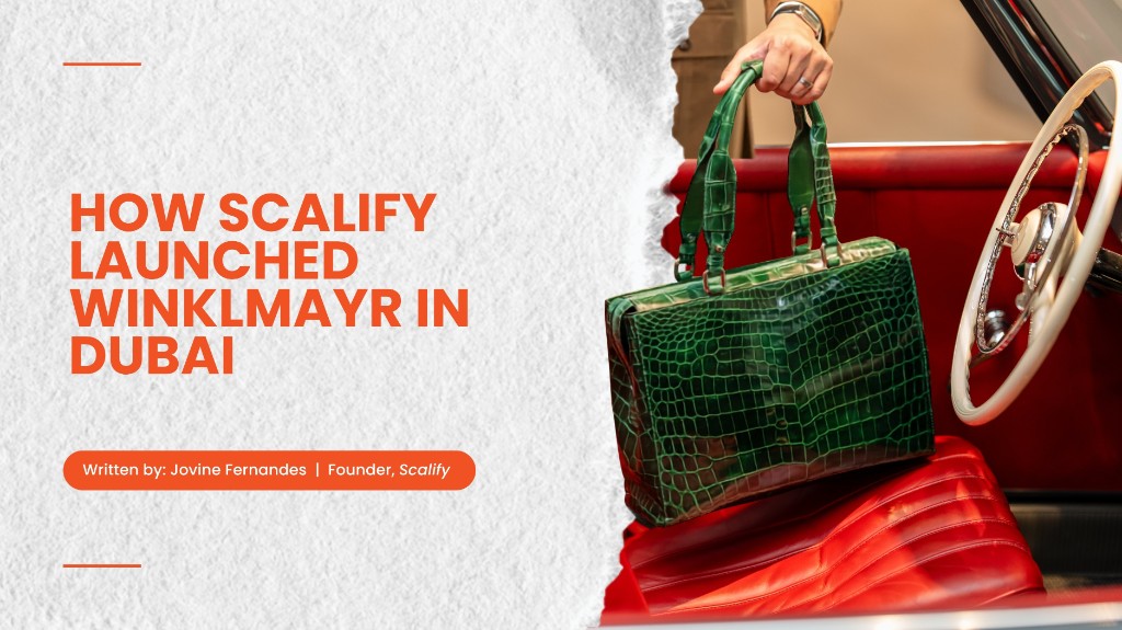 How Scalify Launched Winklmayr in Dubai